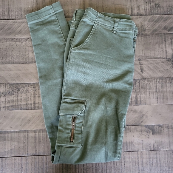 A NEW DAY STRETCH ELASTIZADO SKINNYBJEANS, GREEN, SIZE 4 - Picture 2 of 4